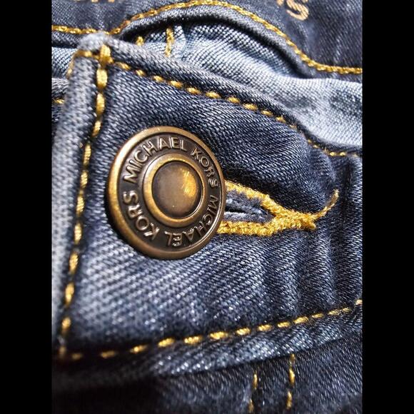 Michael Kors Womens Izzy Cropped Skinny Fit Jeans Size 8 - Picture 3 of 11